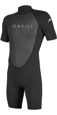 2025 ONeill Hombres Reactor II 2mm Back Zip Shorty Neopreno 5041 - Black