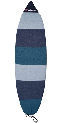 2026 Northcore Shortboard Sock 68 NOCO36B - Wide Stripe