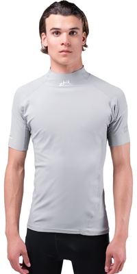 Zhik Mens Eco Spandex UPF50+ Short Sleeve Top DTP-0067-M-PLT - Platinum