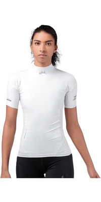 Zhik Womens Eco Spandex UPF50+ Short Sleeve Top DTP-0067-W-WHT - White