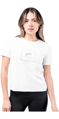 Zhik Womens Logo Cotton Tee TEE-0731-W-WHT - White