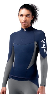 Zhik Mujer Superwarm V Top De Neopreno DTP1120W - Navy