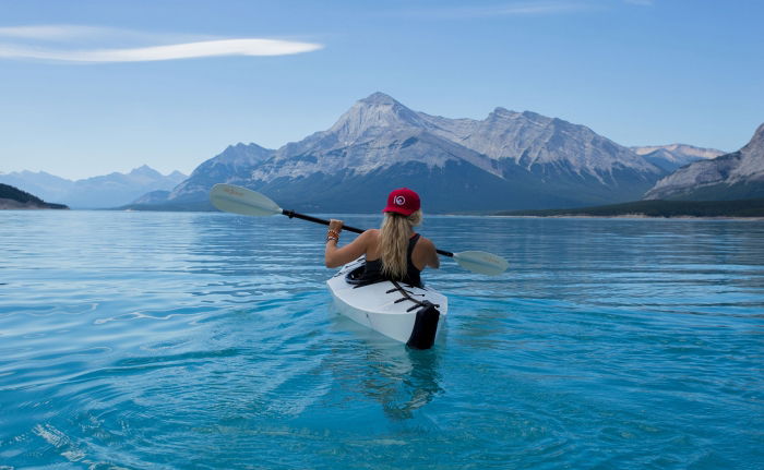 Person in a kayak