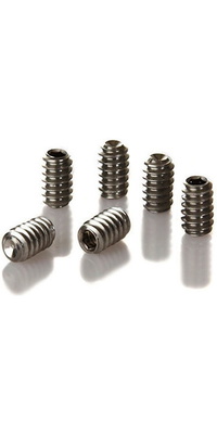 2026 Northcore Fcs Compatible Tornillos Para Aletas X 6 Nh02 - Plata
