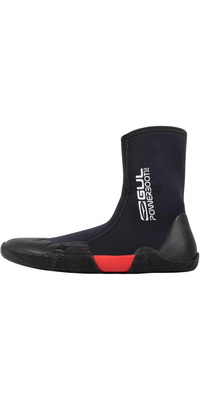 2026 GUL 5mm Power Botas De Neopreno Con Punta Redonda Y Cremallera Fácil BO1306-B8 - Black