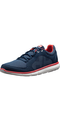 2024 Helly Hansen Womens Ahiga V4 Hydropower Trainers 11583 - Navy / Off White / Cayenne