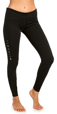 2024 Rip Curl Mujer G-Bomb 1mm Pantalón Largo De Surf WPA5AW - Black