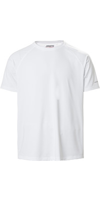 2024 Musto Camiseta De Manga Corta Con Bloqueador Solar Evo Para Hombre 2.0 81154 Blanco