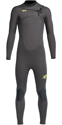 2023 Xcel Junior Comp 4/3mm Chest Zip Neopreno Kn43zxc0 - Graphite