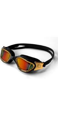 2024 Zone3 Gafas De Natacin Vapour Sa18gogva - Negro / Gold 