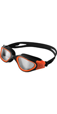 2024 Zone3 Gafas De Natacin Vapour Sa19gogva - Negro / Naranja