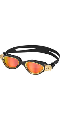 2024 Zone3 Venator-X Swim Goggles SA21GOGVE - Black / Gold