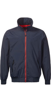 2024 Musto Chaqueta Nutica Snug Shell Blouson Para Hombre 82501 - Navy / Rojo