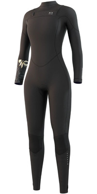 2024 Mystic Womens Dazzled 5/3mm Double Front Zip Wetsuit 35000220093 - Black