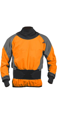 2024 Nookie Rush Chaqueta De Agua Blanca Ja20 - Naranja / Gris Marengo