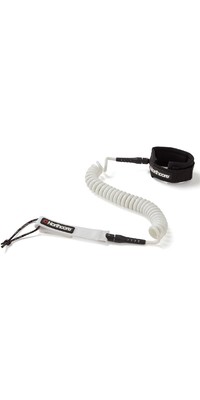 2024 Northcore 10FT SUP Coiled Leash NOCO138B - White