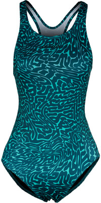 2022 Orca Womens Core One-Piece MS51TT35 - Green Diploria