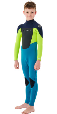 2023 Rip Curl Junior Omega 5/3mm Back Zip Wetsuit 112BFS - Navy