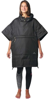 2023 Voited Poncho Para Exteriores V21un01popov - Negro