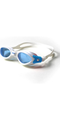 2024 Zone3 Apollo Gafas De Natacin Sa19gogap106 - Blanco / Azul