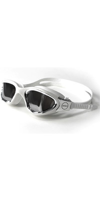 2024 Zone3 Gafas De Natacin Vapour Sa18gogva102 - Blanco / Plata