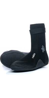 2024 C- Skins Legend 6mm Polypro Puntera Redonda Neopreno Botas De Neopreno C-BOLEPP - Black / Charcoal