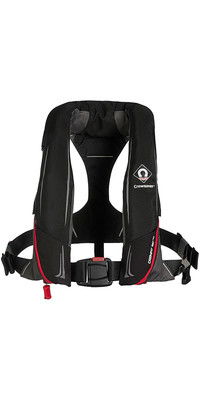 2024 Crewsaver Crewfit+ 180N ISO Single Manual 9720BRM - Black / Red