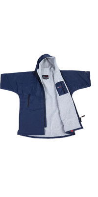 2024 Dryrobe Junior Advance Cambio De Manga Corta Robe V3 V3KSS - Azul Marino / Grey