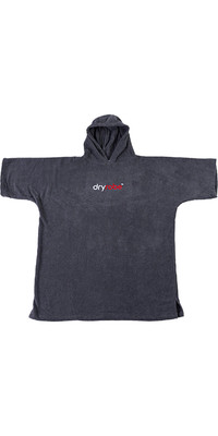 2024 Dryrobe Toalla Con Capucha De Algodn Orgnico Cambio Robe V3 DOCTV3 - Slate Grey