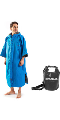 2023 Gul Evorobe Cambiador Con Capucha Robe & Gul 5l Heavy Duty Dry Bag Bundle Ac0128nav1 - Azul / Gris / Negro