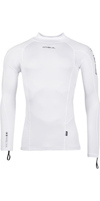 2024 Gul Hombres Protección UV Rashguard De Manga Larga RG0339-B9 - White