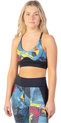 2023 Gul Sujetador Luna7 Sup Para Mujer La0303-c1 - Tropical / Negro