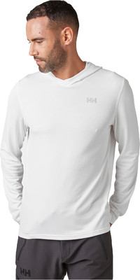 2024 Helly Hansen Hombres Lifa Active Sudadera Con Capucha Solen 49347 - Blanco