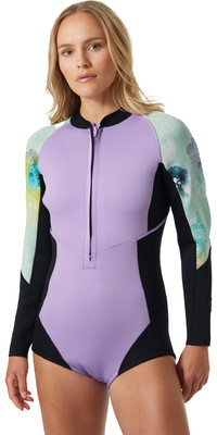 2023 Helly Hansen Mujer Waterwear 1.5mm Manga Larga Neopreno 34344 - Jade Esra