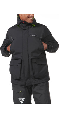 2024 Musto Hombre Br1 Chaqueta De Vela De Canal 82399 - Negro