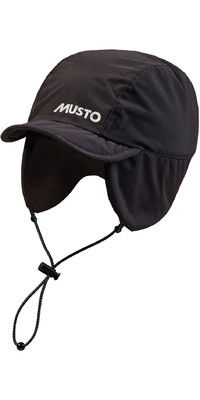 2024 Musto Hombre Mpx Gorro Impermeable Con Forro Polar 82268 - Negro