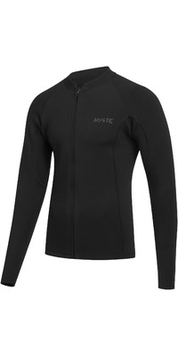 2024 Hombre Mstico Majestic 2mm Front Zip Chaqueta Surf 35001.230165 - Negro