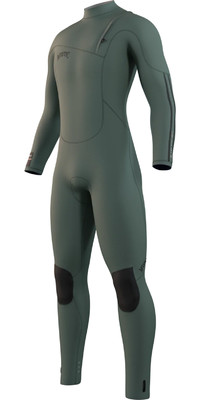 2023 Mystic Mens The One 5/3mm Zipfree Wetsuit 35000.230120 - Dark Olive