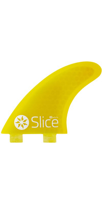 2024 Northcore Slice Ultra Light Hex Core S3 FCS Compatible Aletas Surfboard SLI-01 - Yellow