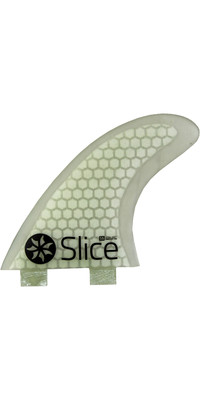 2024 Northcore Slice Ultra Light Hex Core S5 FCS Compatible Aletas Surfboard SLI-02 - White