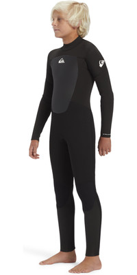 2024 Quiksilver Boys Prologue 4/3mm GBS Back Zip Wetsuit EQBW103088 - Black