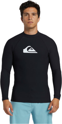 2023 Quiksilver Chaleco de manga larga EQYWR03308 - Negro