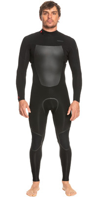 2023 Quiksilver Mens Marathon Sessions 4/3mm GBS Back Zip Wetsuit EQYW103217 - Black