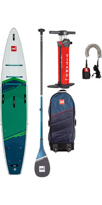 2023 Red Paddle Co 13'2 Voyager Plus Stand Up Paddle Board, Bolsa, Remo, Bomba y Correa - Paquete Prime