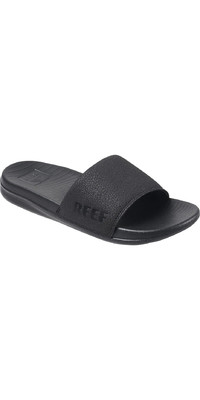 2024 Chanclas Reef One Slider Para Mujer Cj0174 - Negro