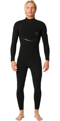 2024 Rip Curl Hombres E-Bomb 3/2mm Back Zip Neopreno 153MFS - Black