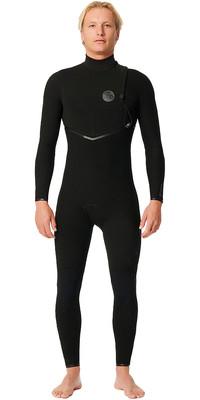 2024 Rip Curl Mens Flashbomb 5/3mm Zip Free Wetsuit 14MMFS - Black