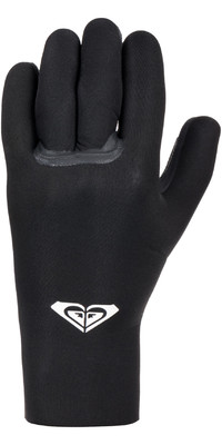 2024 Roxy Womens Swell Series+ 3mm Guantes de neopreno ERJHN03247 - True Black