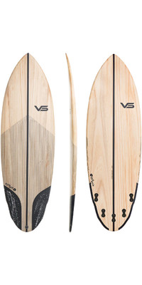 2024 Vessel Zephyr Eco- Tech Hybrid Shortboard 12558 - Wood