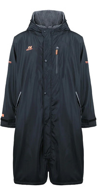 2024 Zone3 Recycled Heat- Tech Polar Fleece Parka Cambio Robe CW23UHTCR123 - Black / Naranja